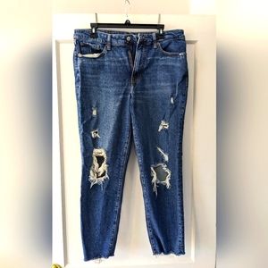Women's old navy O.G. straight jeans size 12